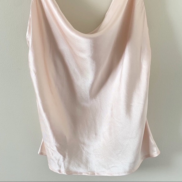 L'Academie Cowl Cami Top Champagne Size S NWT - Picture 7 of 16